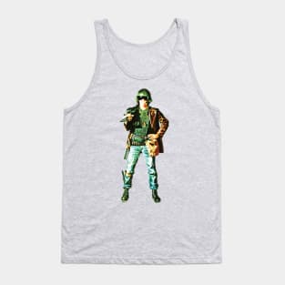 Night Army Tank Top